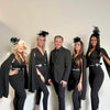 Hostess in black Hostess in black