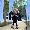 Hostess in black Hostess in black