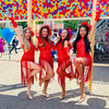 Ladies in red