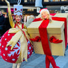 Christmas presents parade