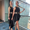Blackdress hostess