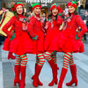 Christmas presents parade