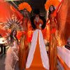 Orange carpet
